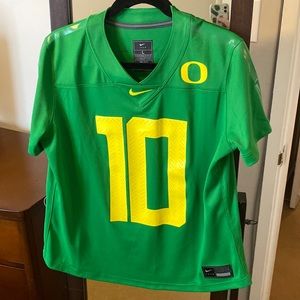 Women’s Nike Oregon Ducks Football Jersey- Large